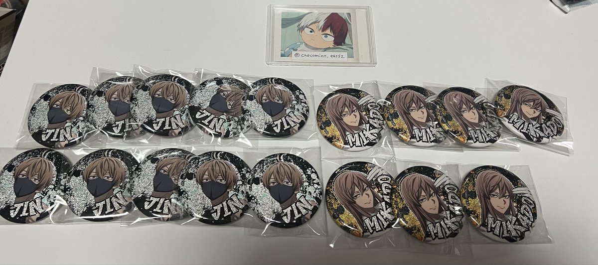 chocomint_eats2's tweet photo. 桃源暗鬼　K-POP STYLE 缶バッジ　交換　譲渡

【譲】画像のもの
【求】無陀野or定価+送料

検索からもお気軽にお声掛けください✨ https://t.co/VNs6vAxyhO