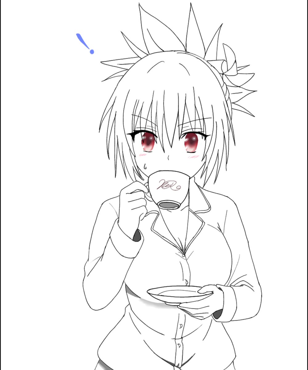 Hz3IQGwj6WoqMND's tweet photo. 時間があればTo LOVEるキャラを描こうと思いますが…これも画を描く楽しみですね!
最近はキャラメル味を良く飲むので今日は紅茶を飲む感じを描いてみました
祭里｢お!今日はキャラメルティーを作ってみたけど意外と旨く出来た｣
#あやかしトライアングル #風巻祭里 #描き続ければ変わるか検証 https://t.co/vBPIowrSY0