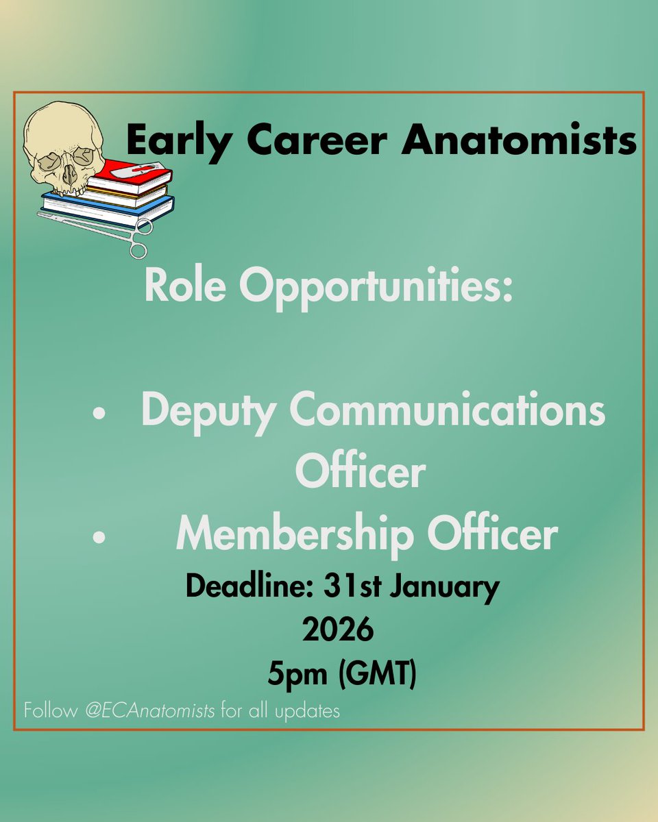 Early Career Anatomists tweet media