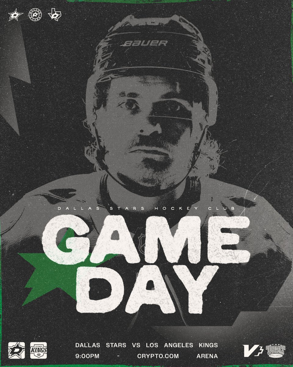 Late nights in LA 🌴 🆚 Los Angeles Kings ⏰ 9:00pm CT 📍  https://t.co/jQrKR08acm Arena 📺 @victoryplustv 📱 https://t.co/oGqkiBXKrg  📻 @dfwticket #TexasHockey