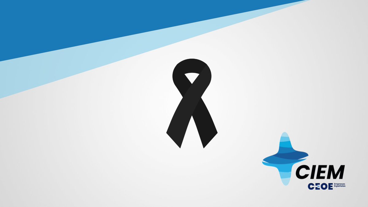 Desde CIEM lamentamos el fallecimiento de Mariano García Campos, empresario comprometido con el asociacionismo y el desarrollo económico de Badajoz.

Nuestro sentido pésame a su familia y allegados, y un abrazo cercano a su hijo, Mariano García Sardiña, vicepresidente de CIEM 🕊️