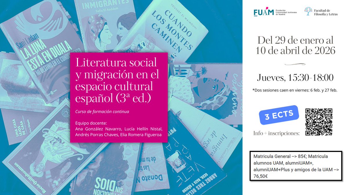 Filología Española (UAM) tweet media