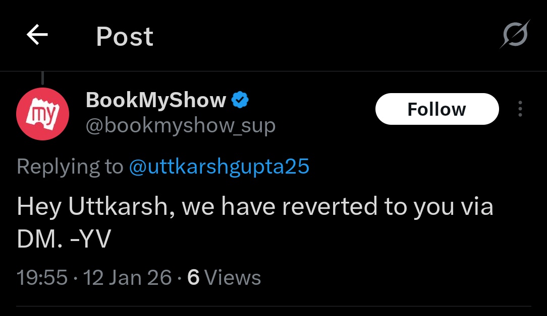 uttkarshgupta25's tweet photo. And this is what I got, I have exams going on and I have wasted hours getting solution but still nothing. Shame on you @bookmyshow https://t.co/nOjHe1H2aq