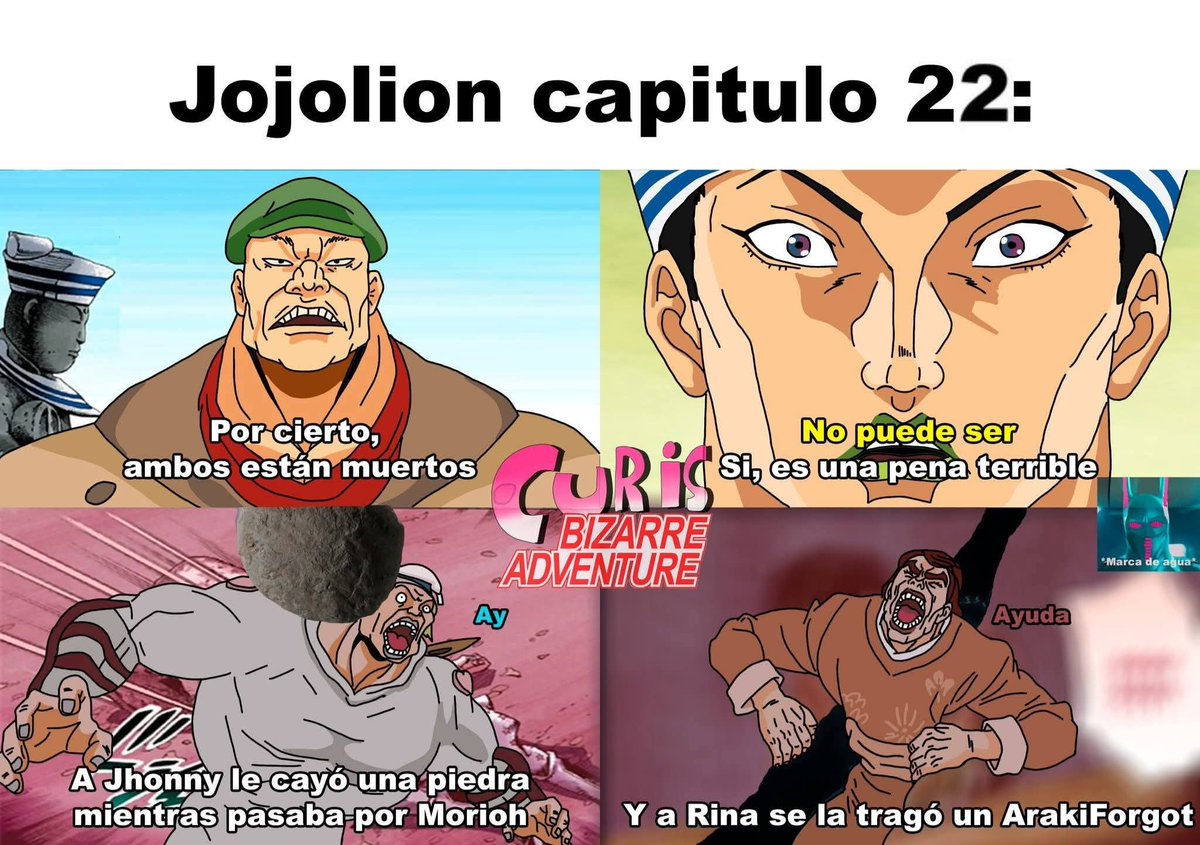 Jojolion_2011_'s tweet image. Es una pena terrible
