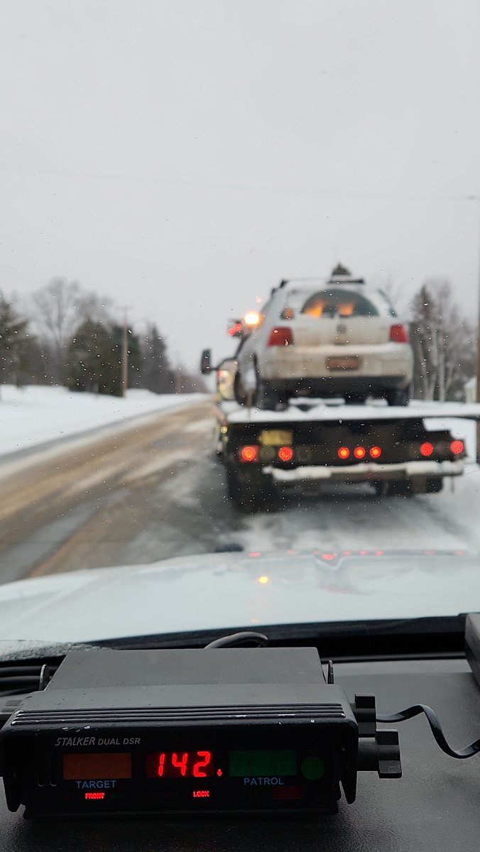 RCMPNB's tweet photo. Yesterday, #RCMPNB in #Caraquet stopped this vehicle for travelling 142 km/hr in a 70 km/hr zone on Route 340 in #HautPaquetville. The driver was issued a $604.50 ticket, and the vehicle was impounded for 7 days at the owner’s expense. #SlowDownNB https://t.co/NCwws9PY9f