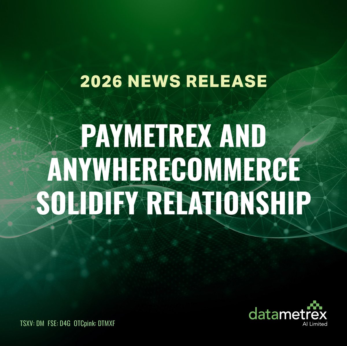 Datametrex tweet media