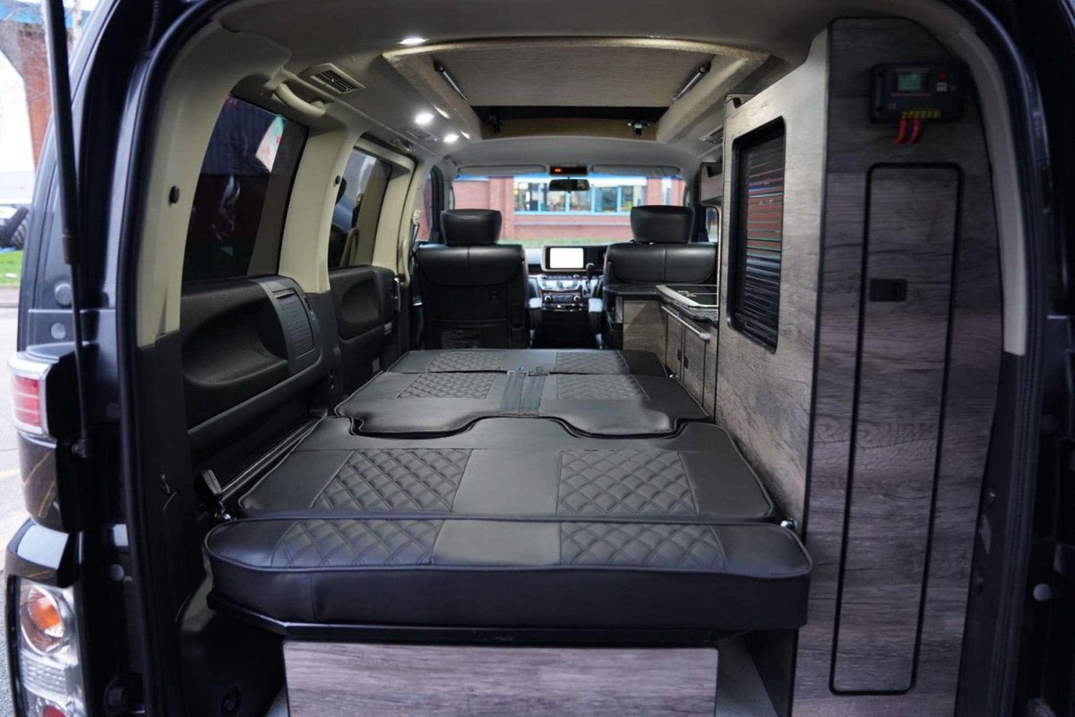 HarryHaskell4's tweet image. FOR SALE - Nissan Elgrand MPV E51 2.5 Highway Star 5dr (mileage - 52,225) 

Petrol 2007 Jap import. 

Driven 4/5 times since purchase from dealer, exceptionally clean. 

Full Conversion, Recent Service, Out the Box Condition, Mini Kitchen with job, Fridge, etc.

Dm for more info.