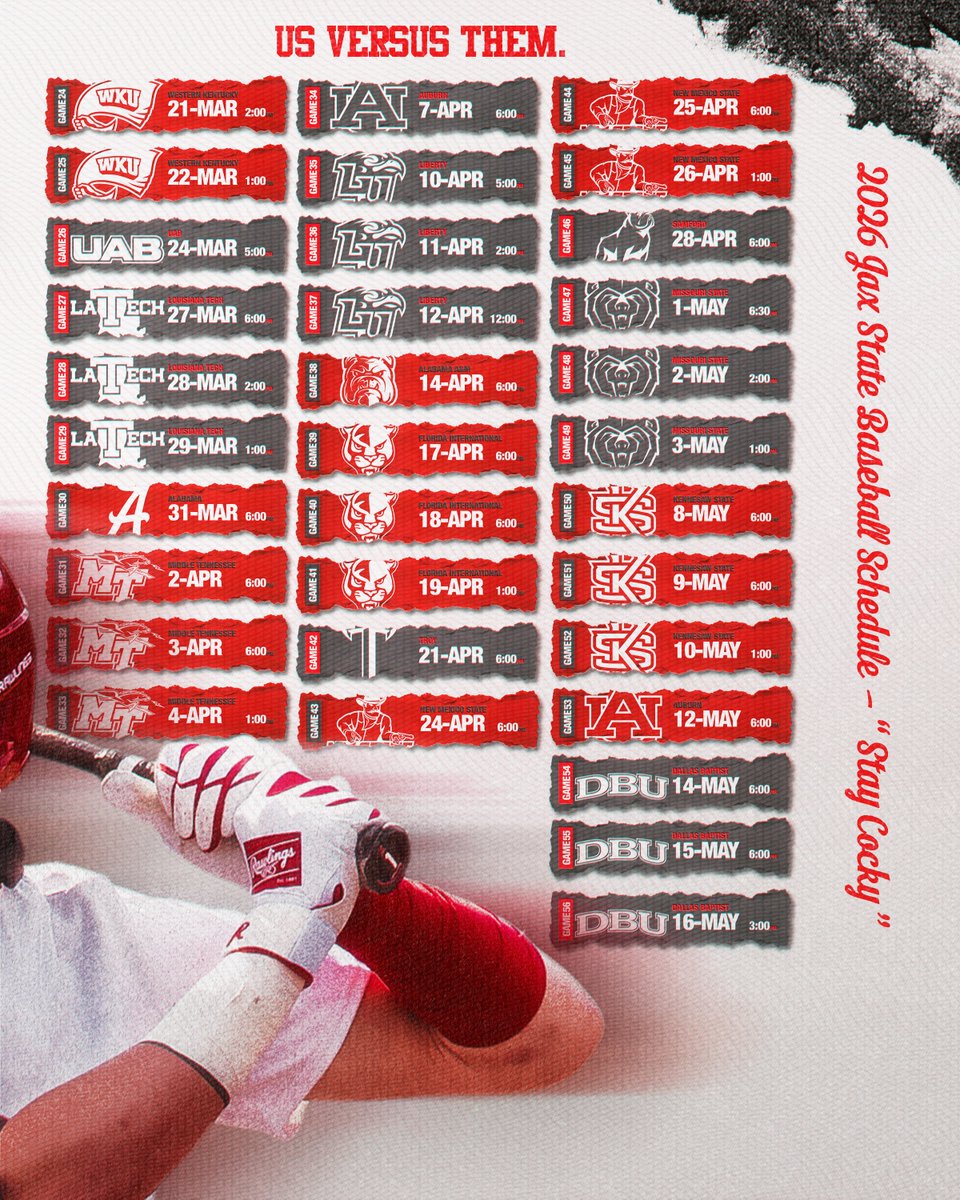 Jax State Baseball tweet media