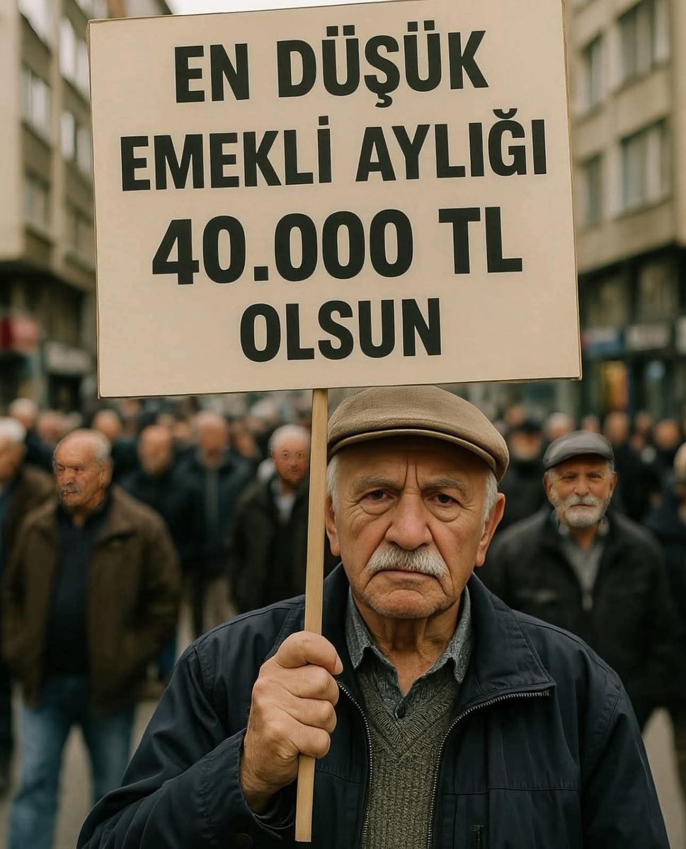 zrKfh's tweet photo. Emeklinin geçimi seyyanen zam 

#DerhalSeçimEmekliyeGeçim
#Eytli5000KısmiyeDerhalYasa 
#CHPEmekliNöbetineDevam
Arda Güler Molla İran Okan 
Trump'tan İran'a Mansur Yavaş 
Adalet Ruşen Çakır Mossad İsrail https://t.co/yyxE2NiXKu