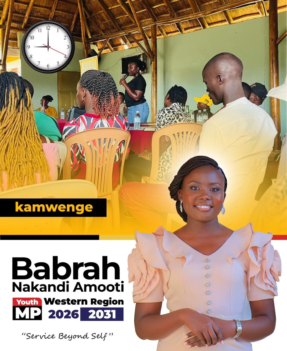 KMugiira's tweet photo. @BabrahNakandi appreciates Kamwenge delegates for the the support they exhibited to her when she visited the District.

@AdamKaviiri
@AshilyUg
@HilarysTake
@IrynKabatesi
#ServiceBeyondSelf
#Babrah4WesternYouthMP https://t.co/0CYp65PbUC
