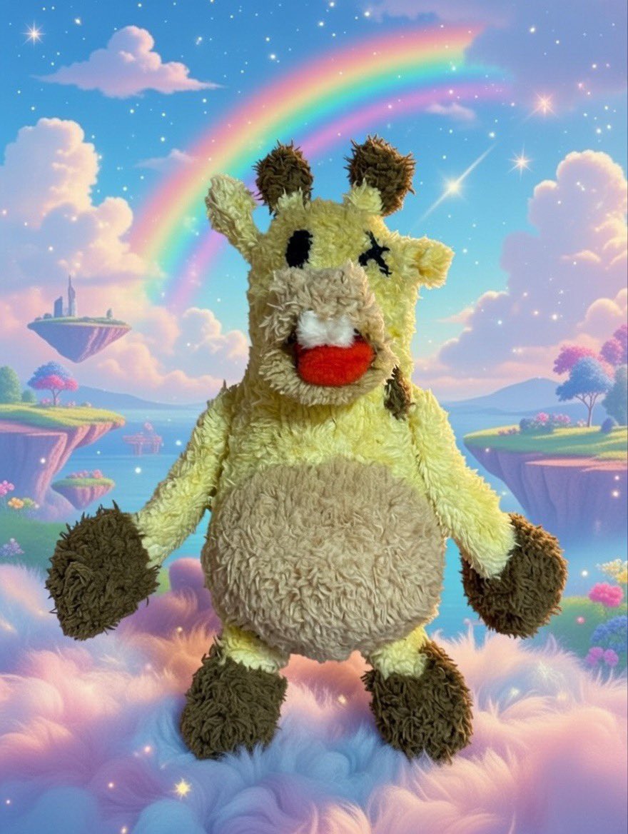 digigeki's tweet photo. A Japanese mother made a stuffed toy of a character from "#InYourDreams," directed by #AlexWoo, for her son. Her son is the happiest person in the world.
#Fanmade
#Netflix
Background only AI https://t.co/X6nSPLoKWR