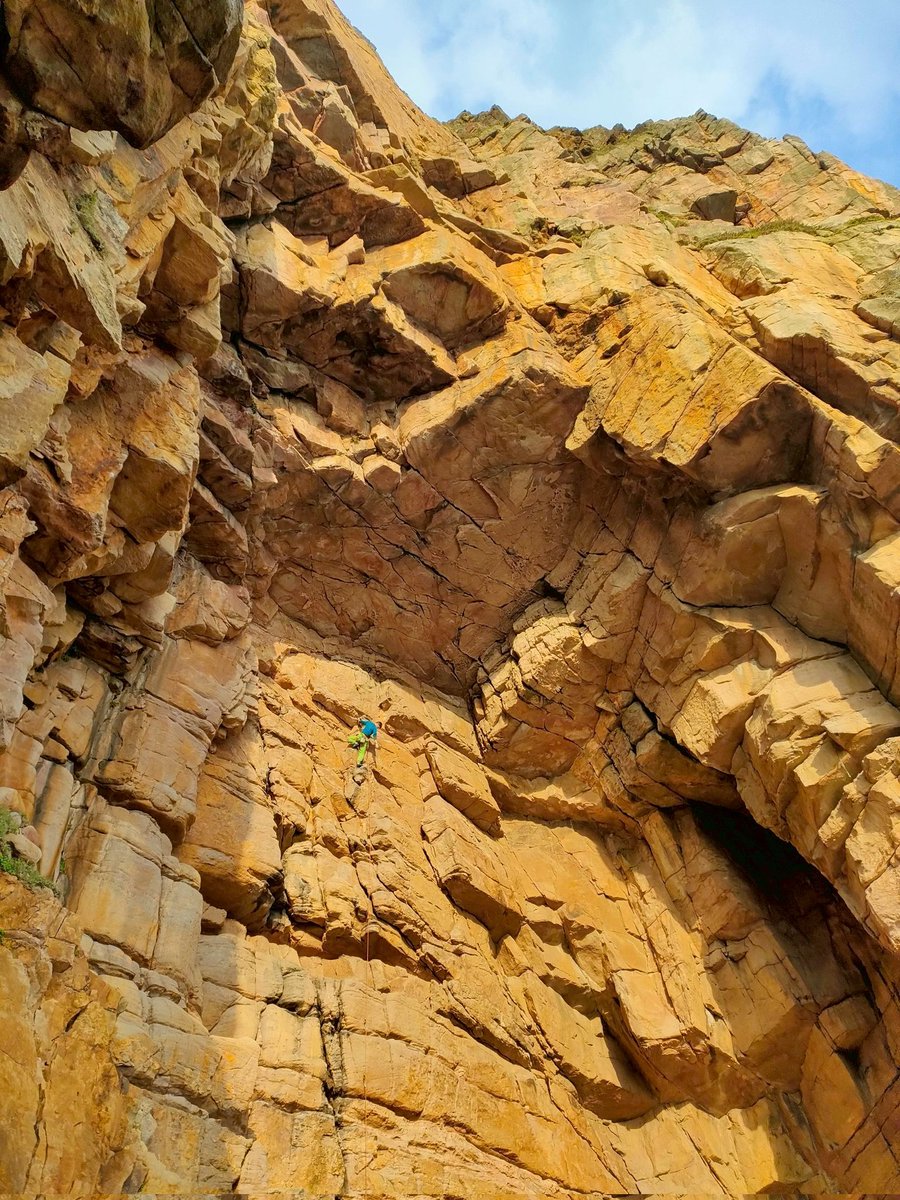 OS_Chorio's tweet image. 台湾・龍洞
まるで夢の中のような楽しい楽しい4日間でした。
クライミングも宴会も全力だったので筋肉痛＆寝不足。
4連登目となる最終日はフラフラでした。