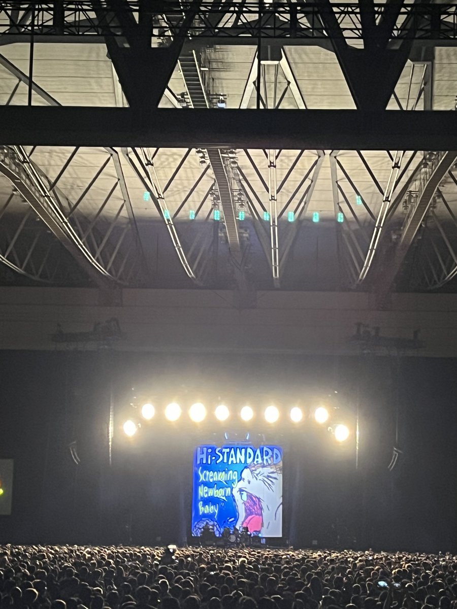 Boogiepunks19's tweet photo. 初ハイスタ　

見るのが夢でした😭

#HiSTANDARD https://t.co/EpqOn4E0zD