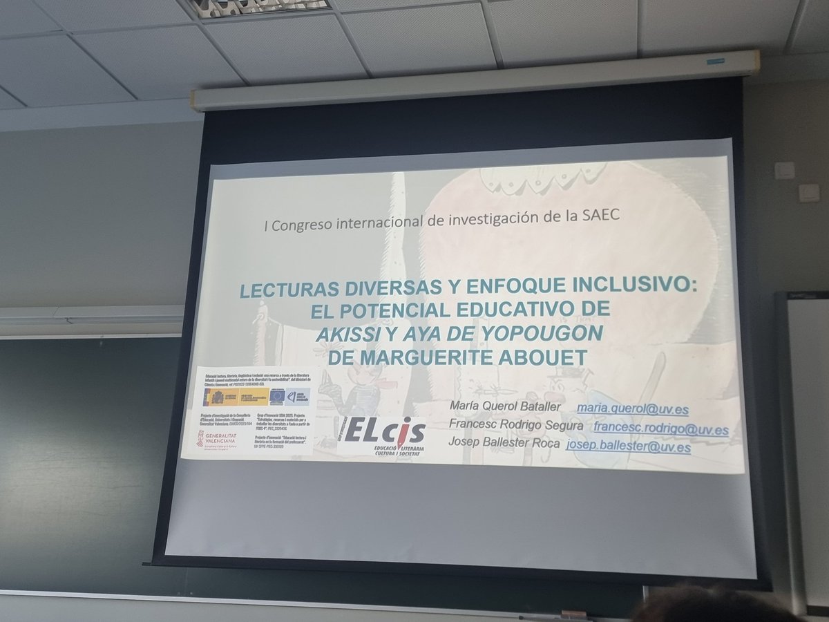 Segueixen les comunicacions i taules
redones al voltant de les investigacions sobre
el còmic
al 1r Congrés Internacional de la Investigació de la SAEC
a la Universitat de València