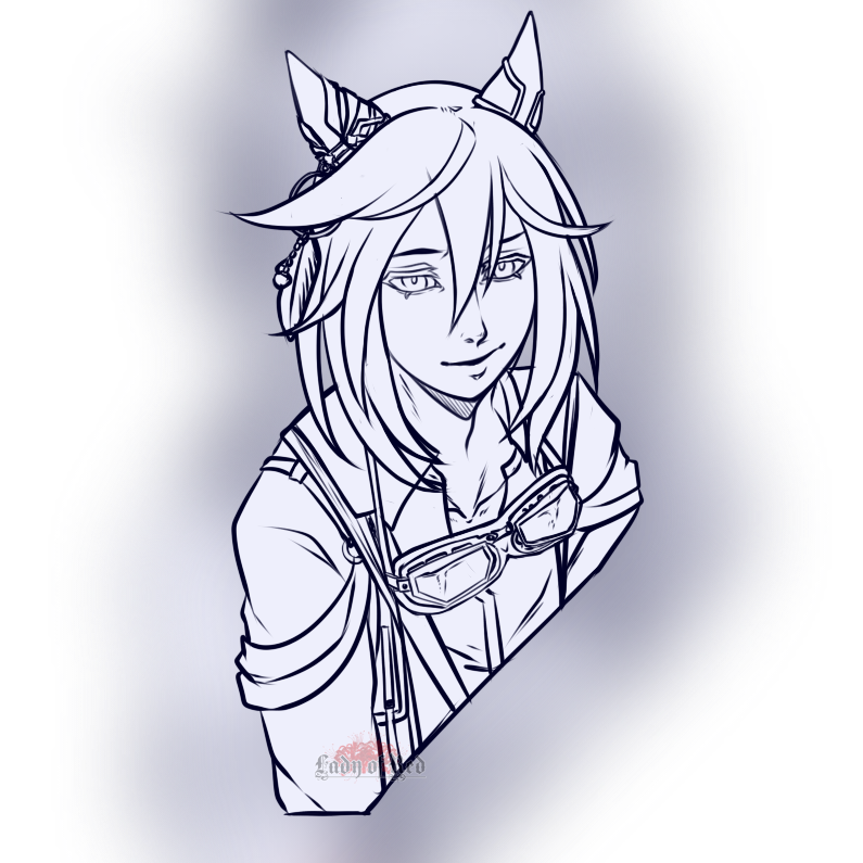 LadyofRedx's tweet photo. Lil Stay Gold doodle. https://t.co/nbOxw4f3ZU