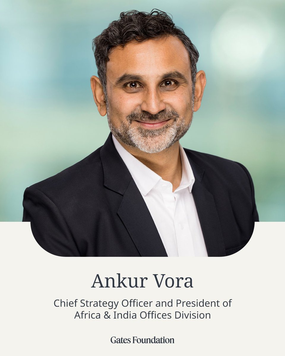 Mark Suzman tweet media