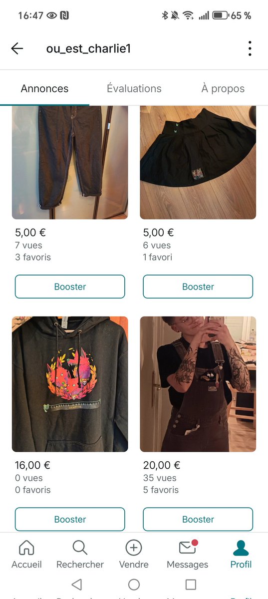 _ou_est_charlie's tweet photo. Sinon, j'ai mis 2/3 trucs sur Vinted en plus ! ✨

https://t.co/9swWzR5q9v https://t.co/gHkwQ3Qfd1