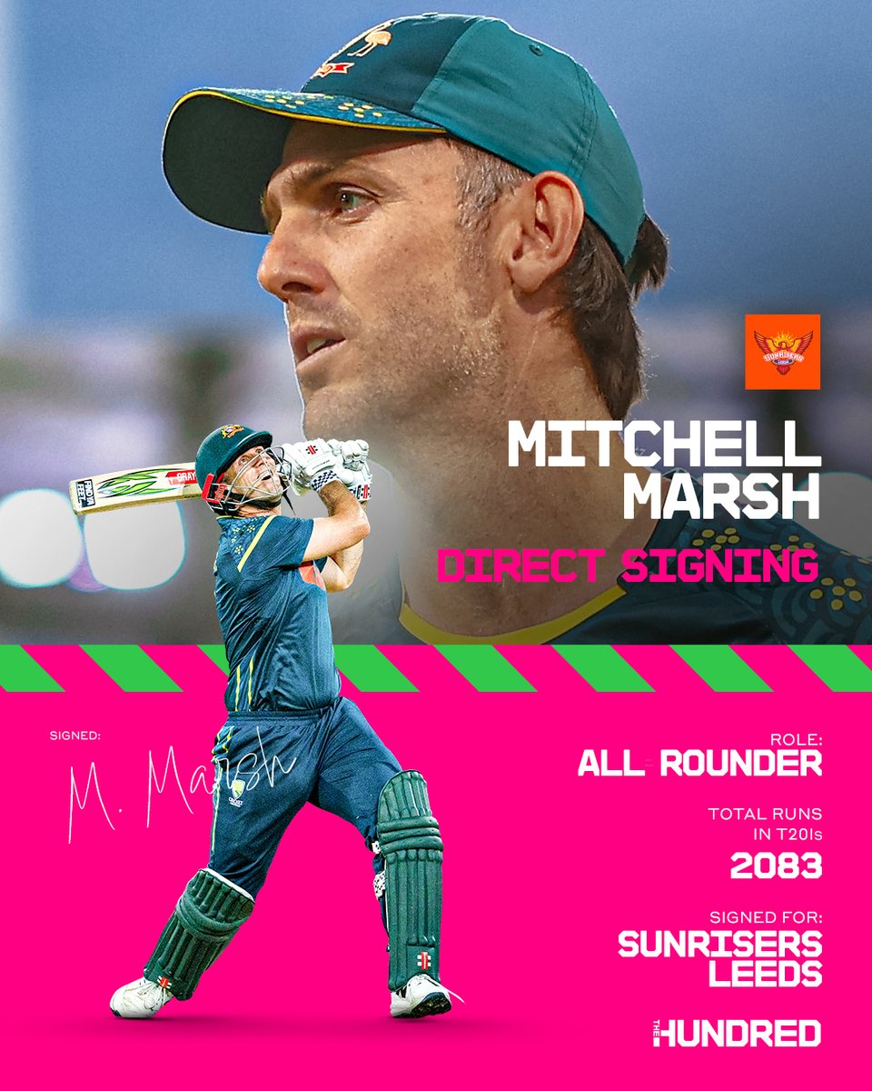 The Hundred tweet media