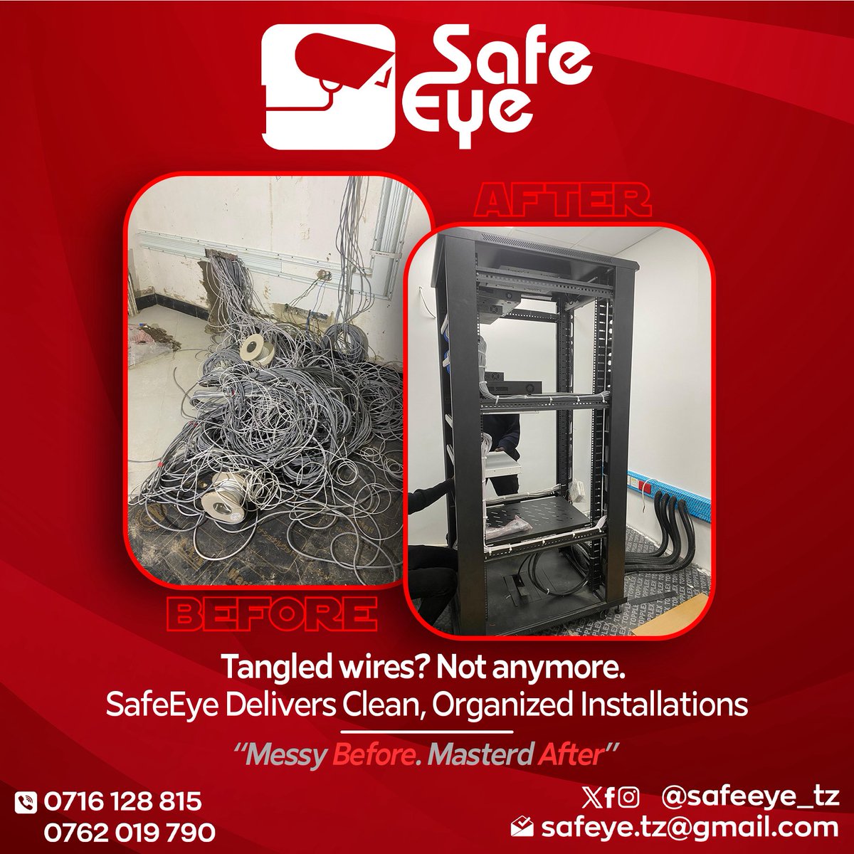 SafeEye_tz's tweet photo. Network Installation 
0716 128 815 / 0762 019 790 https://t.co/GYIYmOA3I7