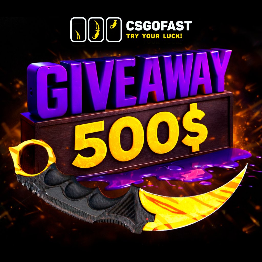 ⚡️$500 GIVEAWAY!⚡️

10 winners will receive $50 each.

👉To enter:
✅Follow
🔁Retweet
📝Write a Fast ID

Results on January 22nd!🍀
