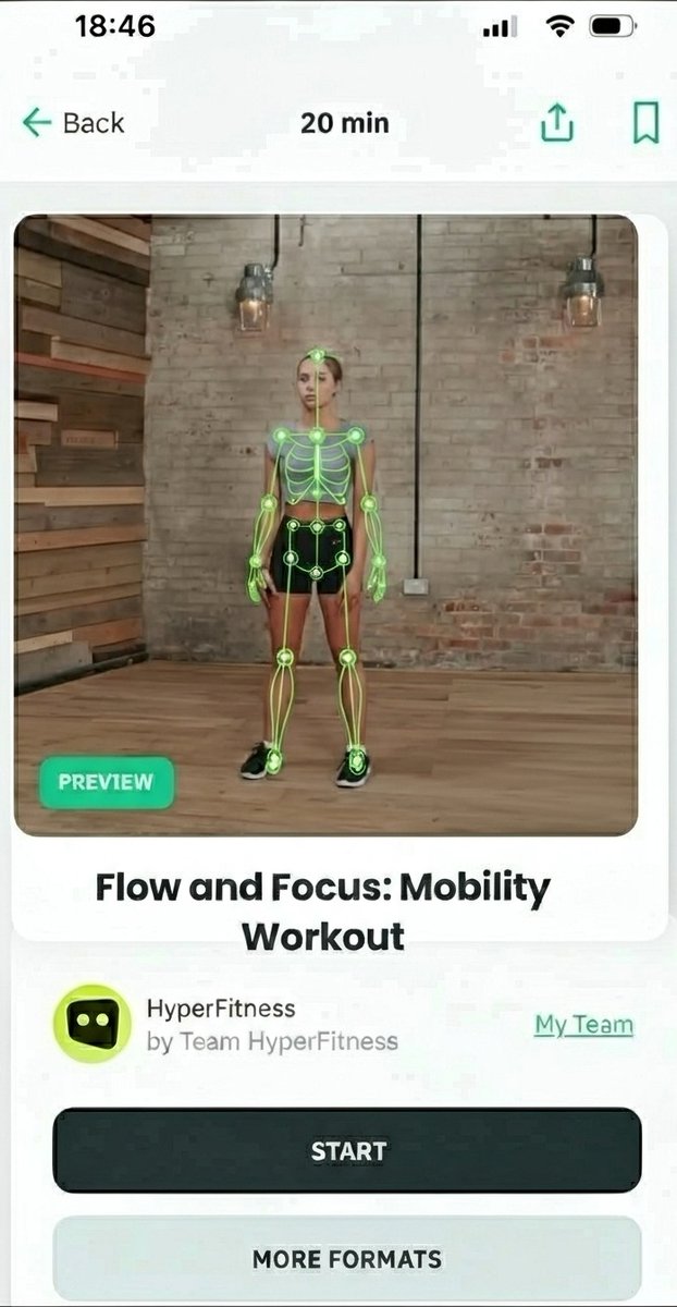 hyperhumancc's tweet photo. Most apps stop at “done.” Your branded app can now show “better.”

Movement Recognition (powered by @asensei) is now in our White-Label App.

Rep counting + technique cues + assessments + progress tracking.

Details: https://t.co/2RE406yAF4

#digitalhealth #wellness #fitnessapp https://t.co/mQxNAMrV3H
