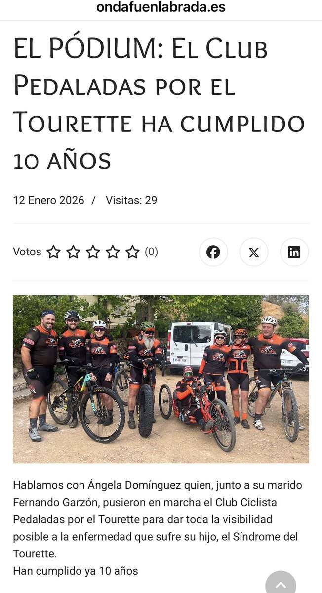 CCPedaladas Tourette tweet media