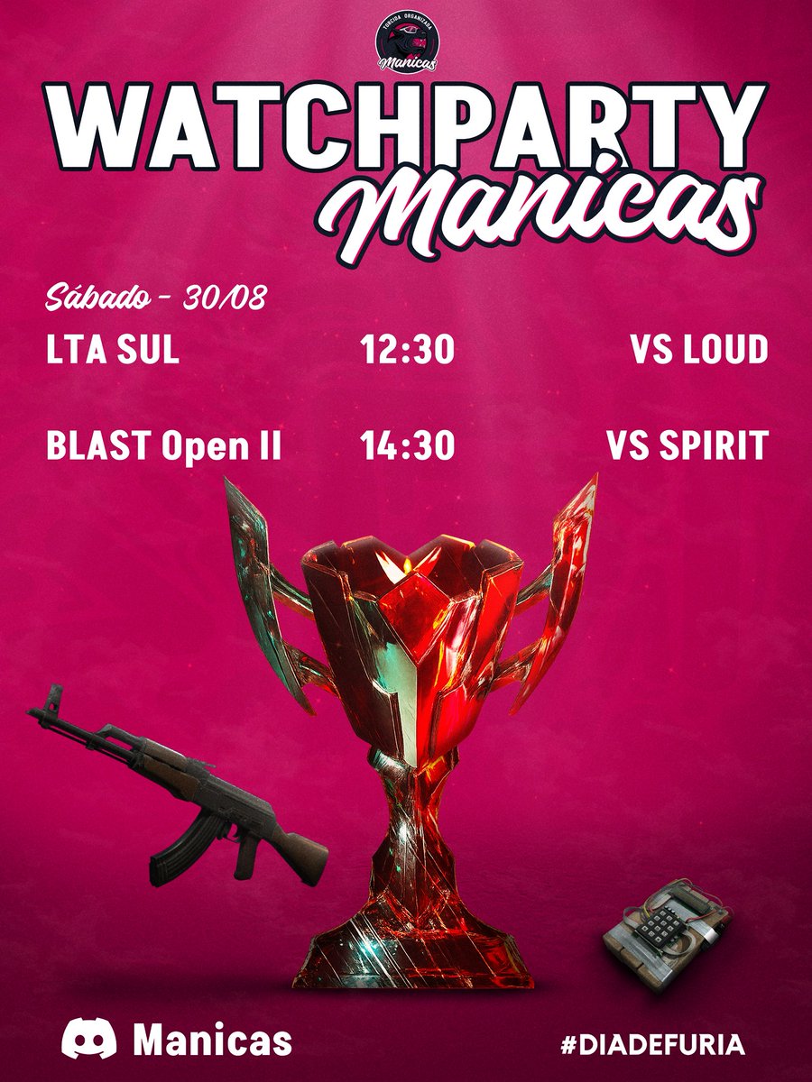 Arte do dia 

Fazer arte pra watchparty é bão demais, é onde mais consigo testar técnicas novas. será que vem mais watchpartys esse ano <a href="/ManicasFURIA/">Manicas</a> ? 👀

próxima arte vai ser especial, a primeira arte de campeão.