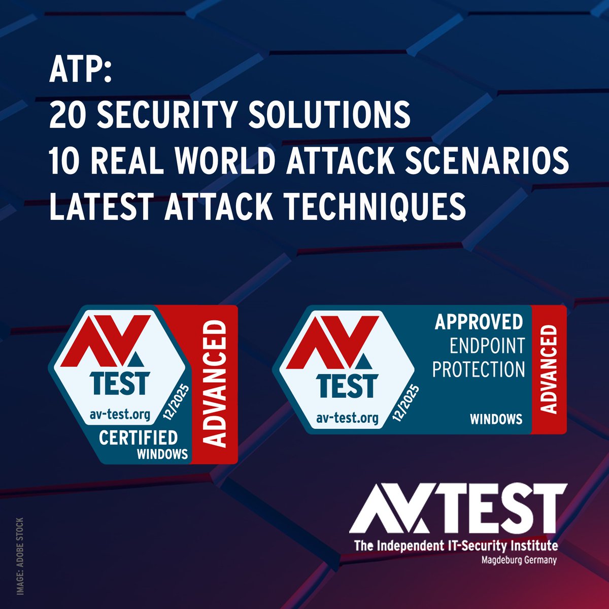 In Kürze:🔐20 Sicherheits-Lösungen in <a href="/avtestde/">AV-TEST (DE)</a> #ATP-#Test unter #Windows11 In 10 realistischen Angriffsszenarien musste jede Lösung beweisen, wie gut sie #Malware erkennt + blockiert. Neue Angriffstechniken in jedem Testdurchlauf! Diesmal: Phantom-DLL Hijacking &amp; DLL Sideloading