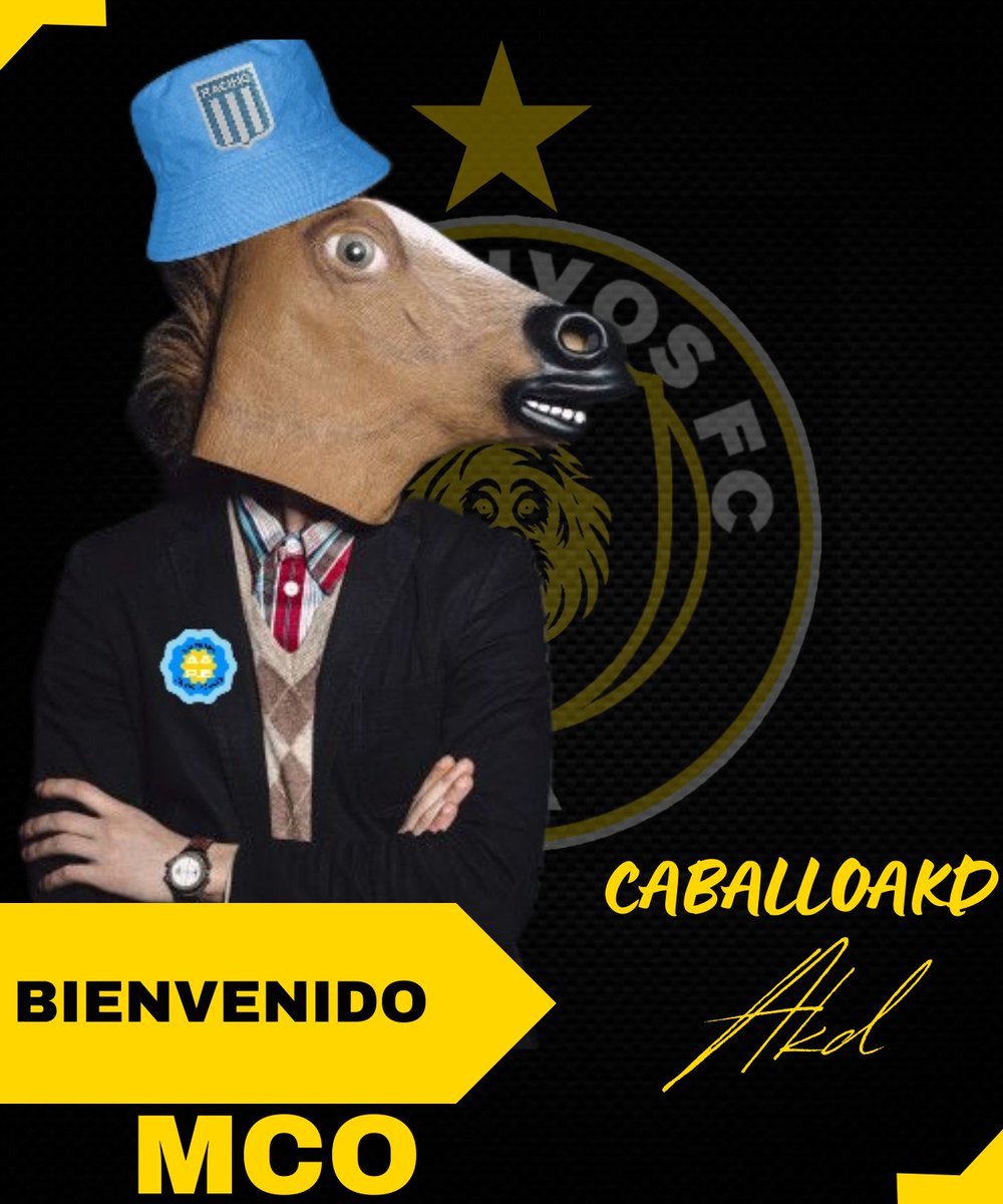 SE VINO GALOPANDO A LA JUNGLA UNA VEZ MAS! 🦧🌴

DESDE AVELLANEDA, <a href="/CaballoAKD/">𝒄𝒂𝒃𝒂𝒍𝒍𝒐𝘼𝙆𝘿</a> VUELVE A DEFENDER LOS COLORES AURINEGROS COMO LO HIZO TODA LA VIDA

VAMOS POR TODO HORSE! 🖤💛
