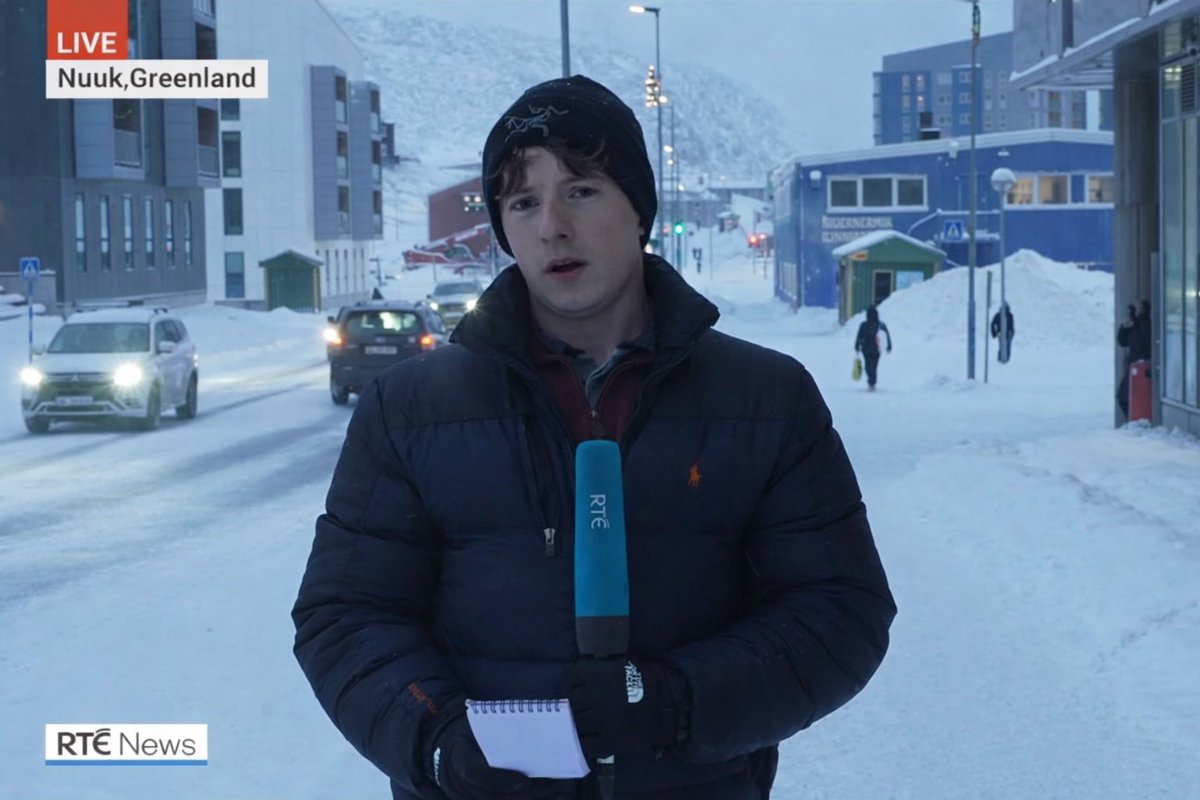 edmundheaphy's tweet photo. It’s been a privilege to report from Greenland – though it has seriously tested my cold-weather wardrobe https://t.co/RdM7H9VVZj
