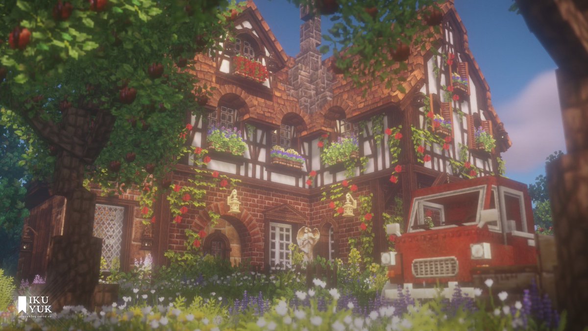 ikuyuk_'s tweet photo. Apple Orchard 🍎🌿
#MiniaTuria / #Minecraft https://t.co/oLrP1seS7V