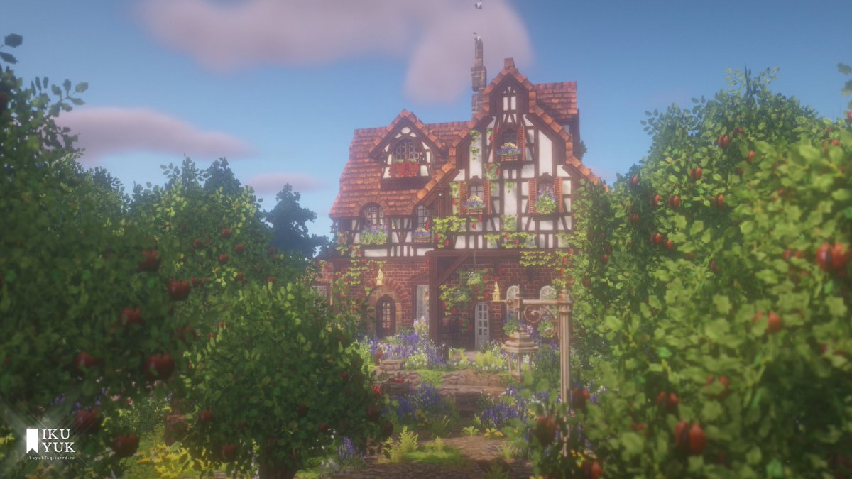 ikuyuk_'s tweet photo. Apple Orchard 🍎🌿
#MiniaTuria / #Minecraft https://t.co/oLrP1seS7V