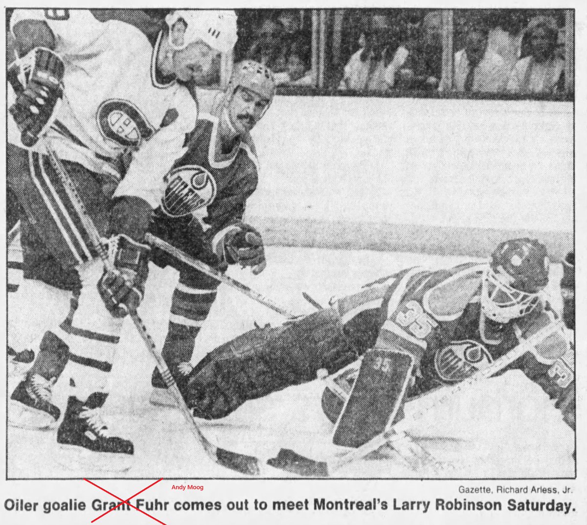 1986 Oilers Day by Day tweet media