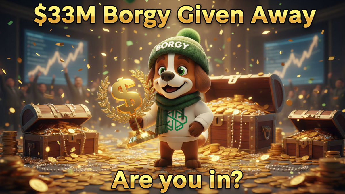 🐾 BORGY TRADING COMPETITION REWARDS 📈

So many of you took on the challenge, and the level shown during this edition was simply outstanding 🔥

The full analysis of the competition results is now complete, and all rewards have been successfully distributed 🎁

Huge