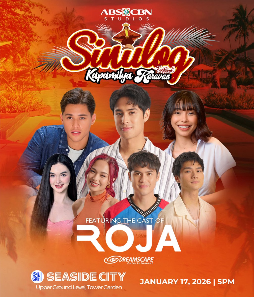 DreamscapePH's tweet image. Viva Pit Señor Kapamilya!!!
Sugod na at maki-fiesta dahil Sinulog Festival Kapamilya Karavan brings you the powerhouse lineup of Kapamilya artists! 💜