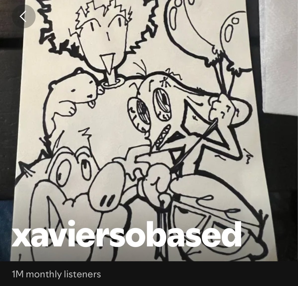 therealugs's tweet image. Xaviersobased surpasses 1 million monthly listeners for the first time ever 👀