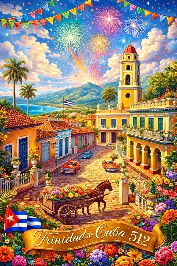 512 años de eternidad. Felicidades Trinidad.