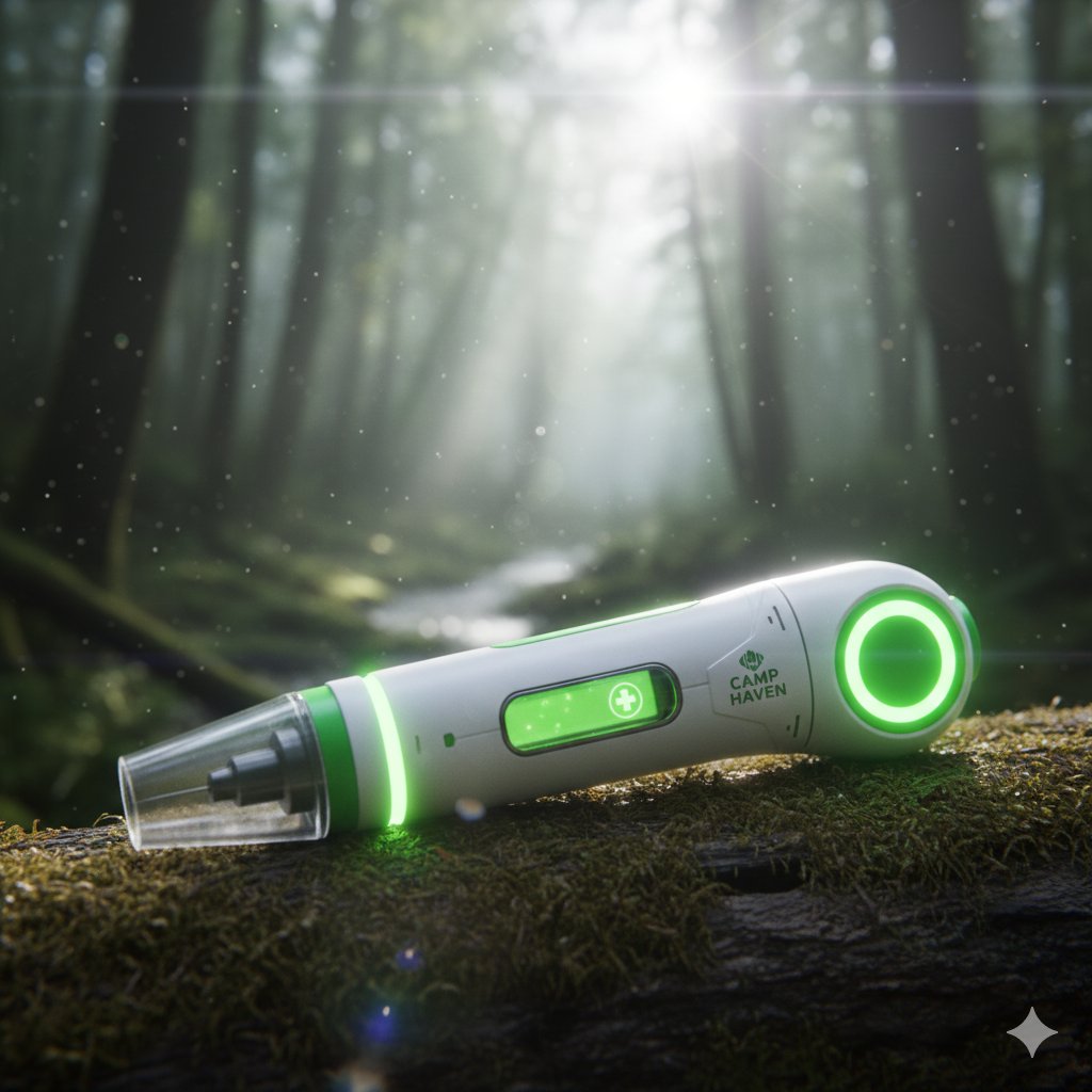 phamson0101's tweet photo. Introducing the "Bio-Heal Injector"! 💉 My critical Camp Haven survival tool. This auto-injector delivers fast-acting, universal anti-venom or pain relief. Essential for immediate medical response in the wild. Stay safe from unexpected threats in the Valley! @DataHaven_xyz https://t.co/UlX2U3iK7v