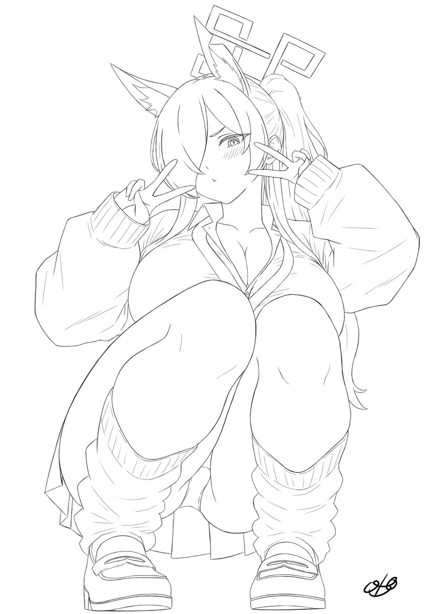 oto_jampan's tweet image. ギャルカンナ
(検索除外とかには線画段階ではならないっぽい)