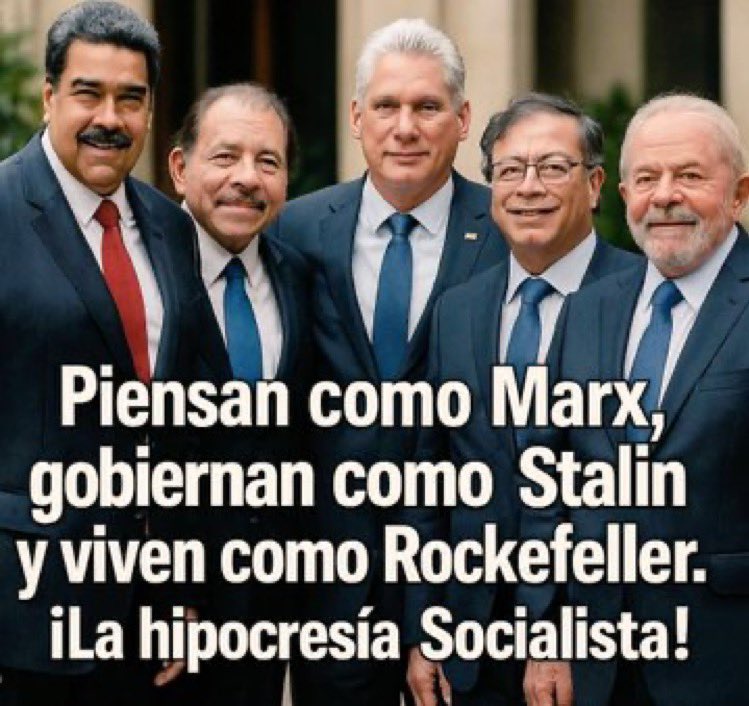 #SocialismoMata #socialismo #Cuba #marxistzombies #progres #izquierda #NarcoGobiernoDeCuarta #chairos #mamertos #MORENA #KastPresidenteDeChile #NarcoPresidenteAMLO
