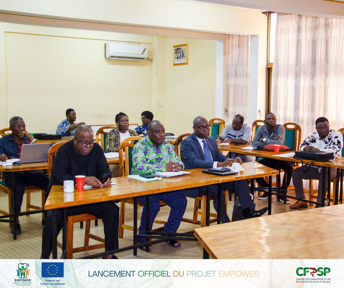 CfrspUl's tweet image. Le projet EMPOWER a été lancé au #CFRSP en présence des acteurs clés des districts ciblés. Cette étape ouvre une dynamique de mobilisation communautaire pour réduire l’impact des maladies non transmissibles.

#EMPOWER #MNT #SantéPublique
