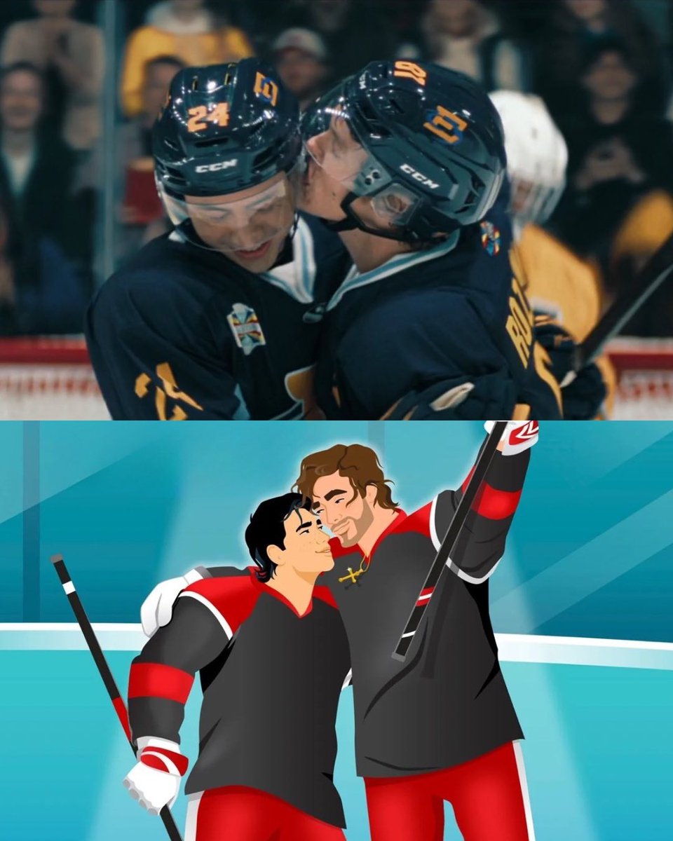 chaotickraken91's tweet image. the first husbands of hockey 🏒❤️‍🔥