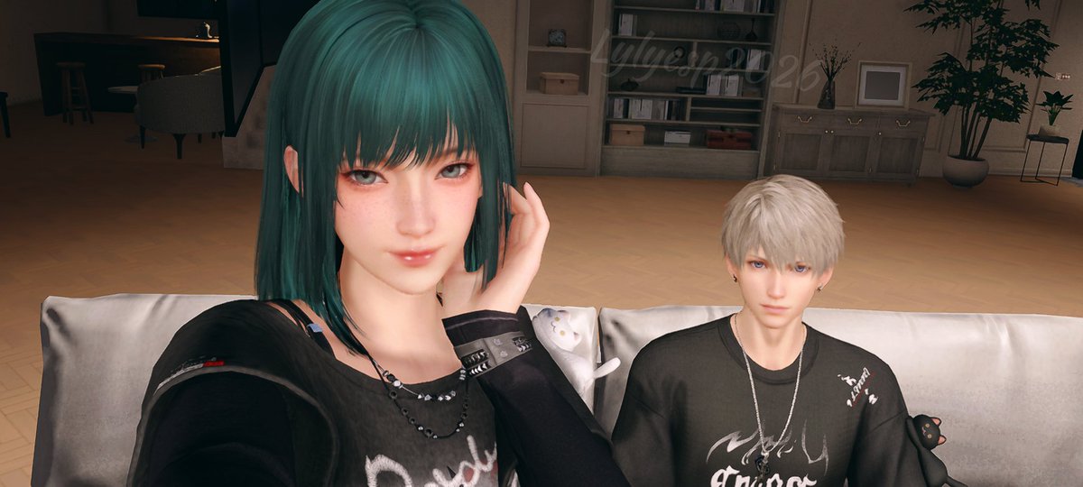 lyly_cheshire's tweet photo. Hey Xavier Honey, look at the camera!
Greetings from Mr and Mrs Shen in their new home sweet home 😘.
#LaDS_rp #LoveandDeepspace #XavierxMC #roleplay #HomeSystem https://t.co/RFIG6SgU9L