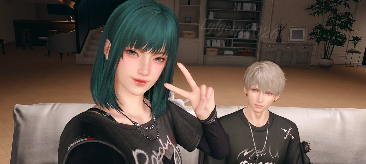 lyly_cheshire's tweet photo. Hey Xavier Honey, look at the camera!
Greetings from Mr and Mrs Shen in their new home sweet home 😘.
#LaDS_rp #LoveandDeepspace #XavierxMC #roleplay #HomeSystem https://t.co/RFIG6SgU9L