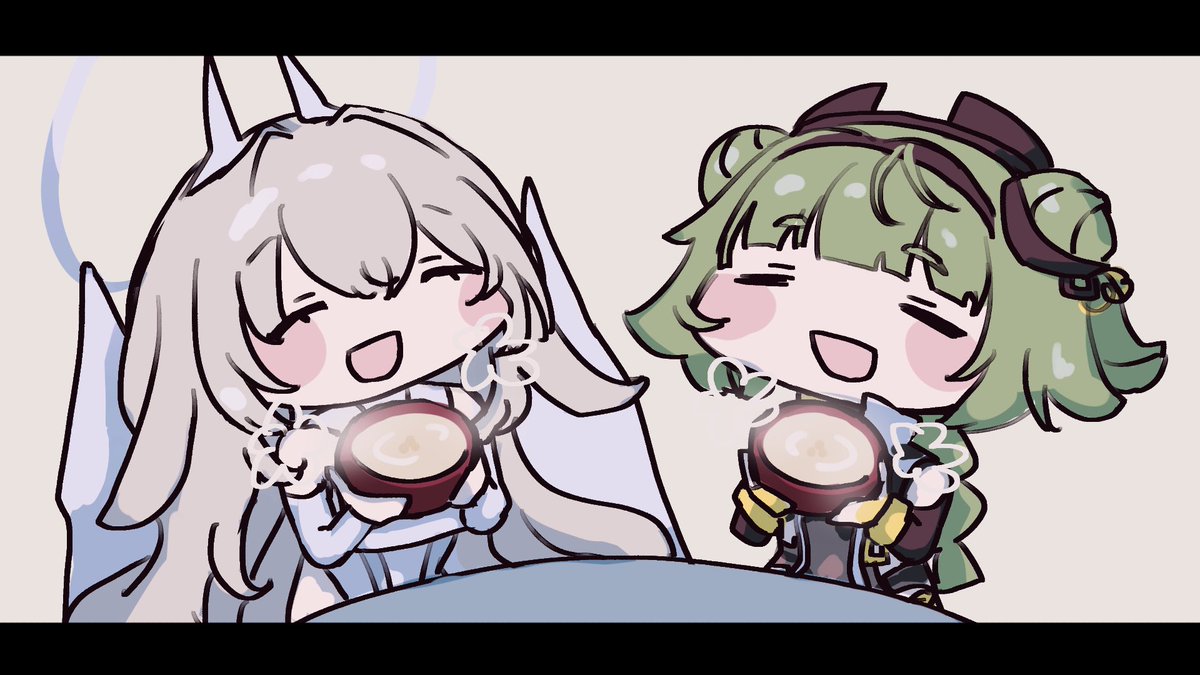 寒い日は　あったかいスープ🫕

【有料広告を含みます/確率型アイテムが含まれます】
#ChaosZeroNightmare   
#カオスゼロナイトメア         
#カオゼロ