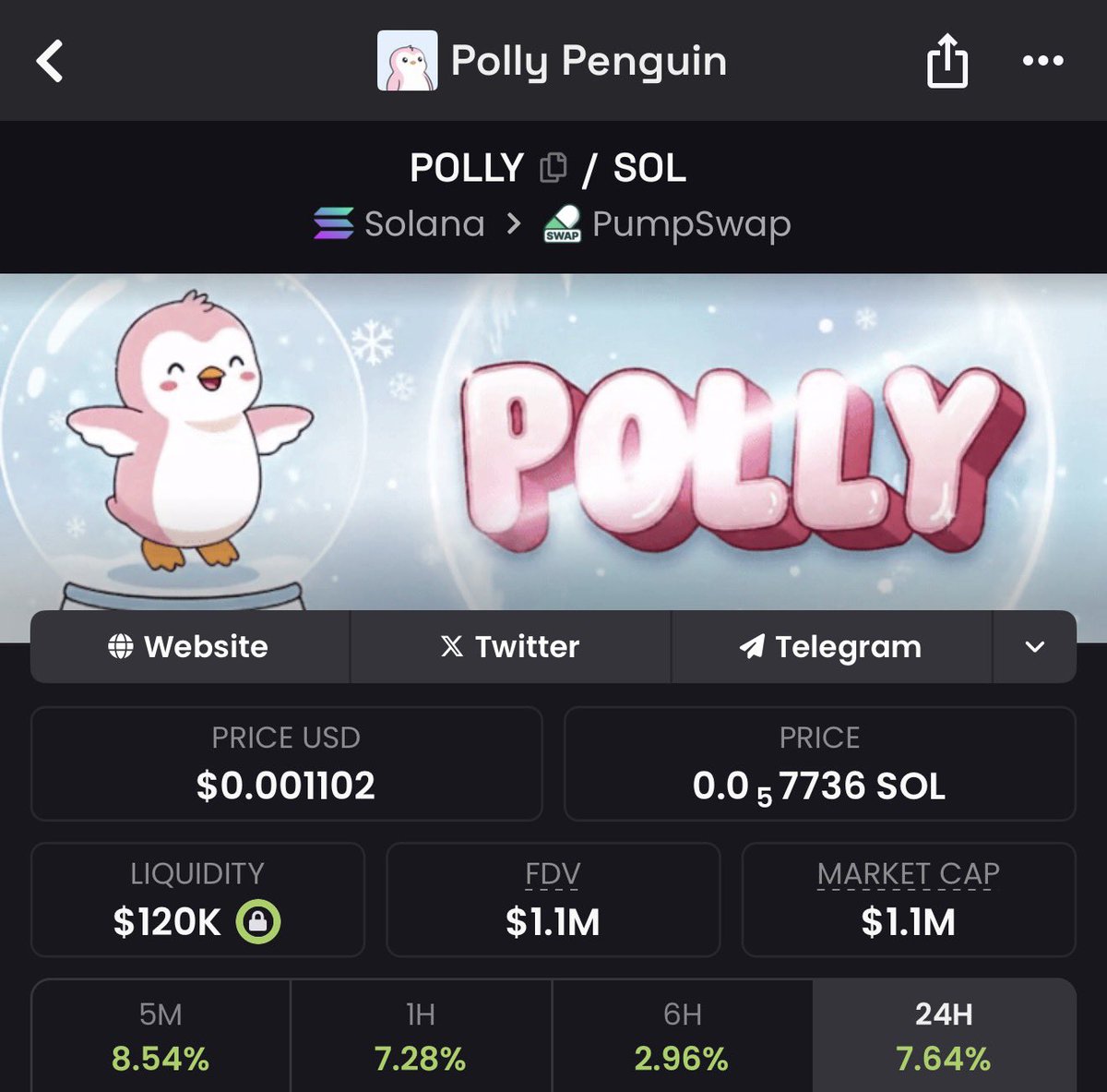 CryptoYeezussss's tweet photo. But which one is most undervalued? $POLLY or $PENGU? 👀 https://t.co/XpqJrl7xPa