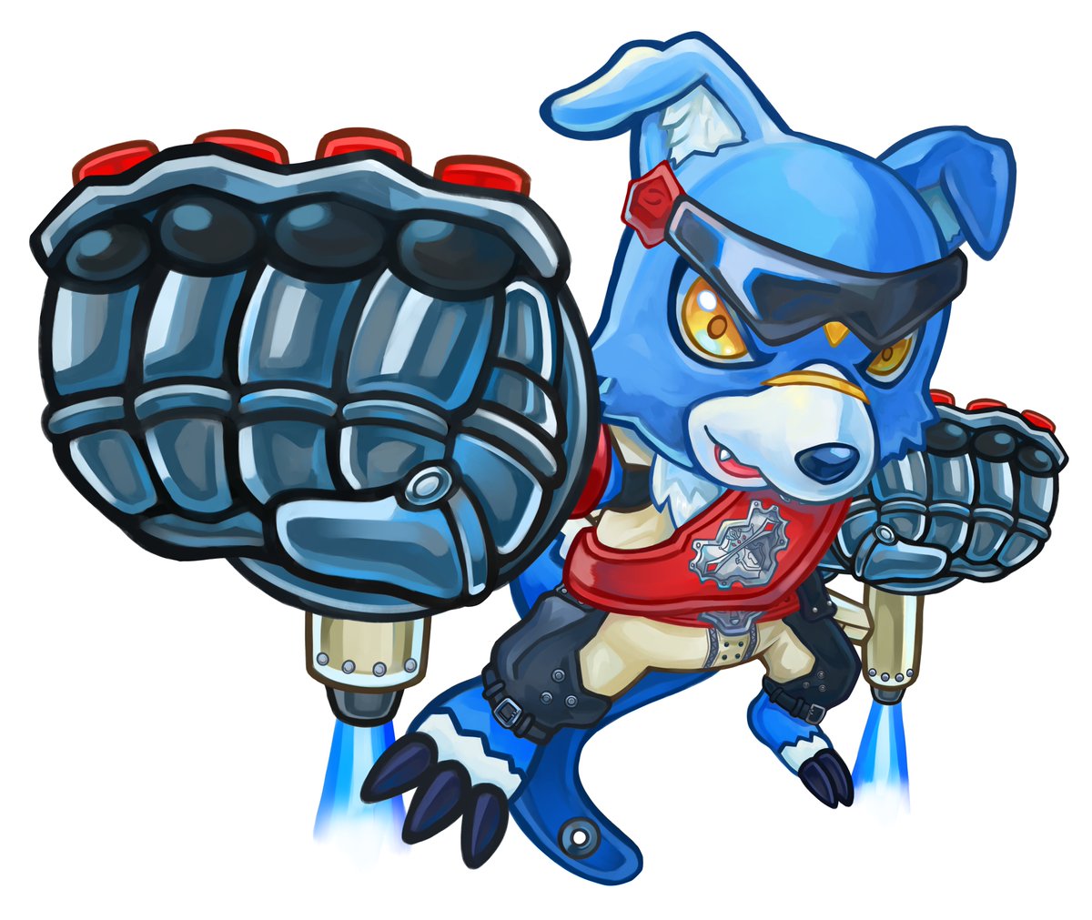 Gaomon x Mach Gaogamon
#digimon 
#デジモン