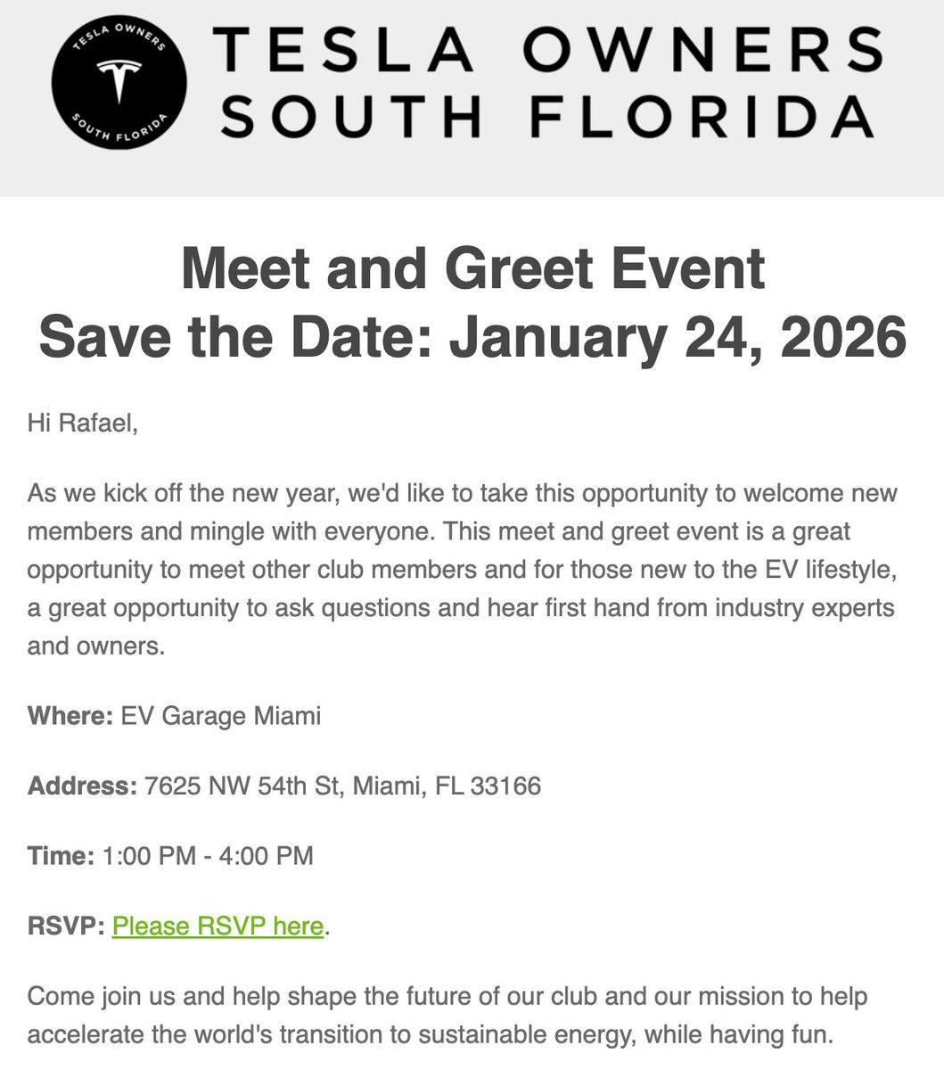 Tesla Owners South Florida tweet media