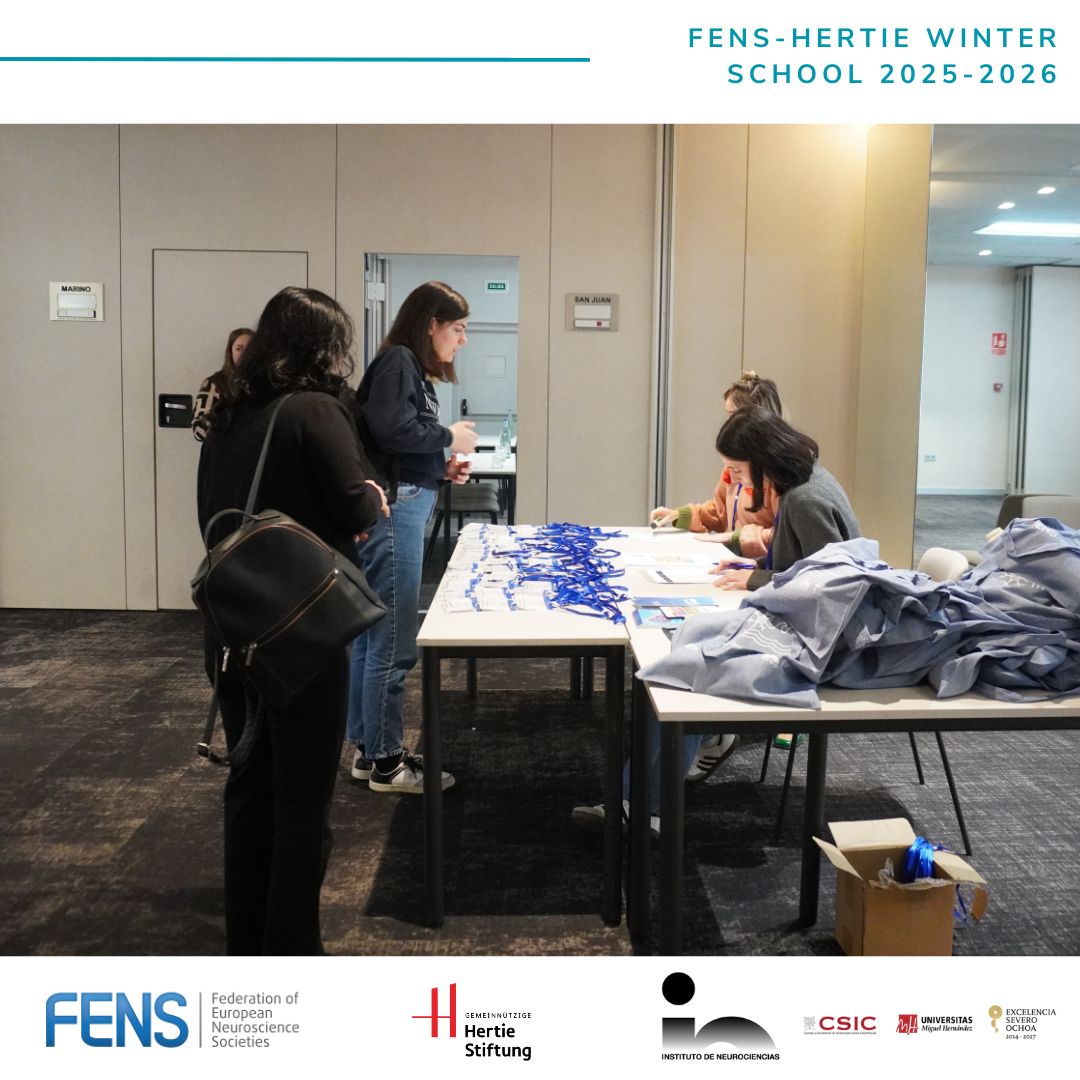 FENSorg's tweet photo. This week, the #FENS-Hertie #WinterSchool 2025-2026, “Single-Cell and Spatial Omics to Understand Brain Heterogeneity”, is taking place in Alicante, Spain. 🇪🇸 https://t.co/RHCD9snpXr