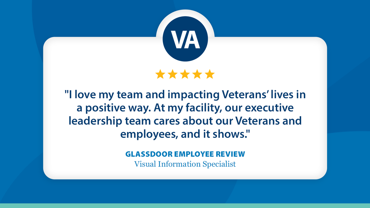 vacareers's tweet photo. What’s it like to #WorkAtVA? Check out what real employees had to say in recent online reviews, then head to https://t.co/cjYO2VFPGq to learn more. https://t.co/Ls0WIJZ1qe